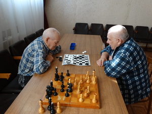 В геронтологическом центре «Долголетие» прошел шахматно-шашечный турнир